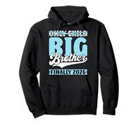 Soon Brother ONLY CHILD BIG BRO 2026 Funny Brothers Pullover Hoodie