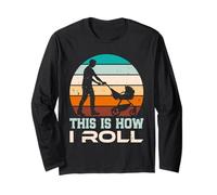 Soon Dad THIS IS HOW I ROLL Funny Fatherhood Long Sleeve T-Shirt