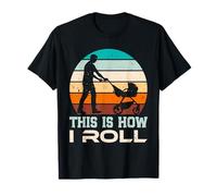 Soon Dad THIS IS HOW I ROLL Funny Fatherhood T-Shirt