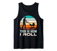 Soon Dad THIS IS HOW I ROLL Funny Fatherhood Tank Top