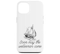 Soon May The Wellerman Come Ship On Ocean Retro Sea Shanties Case for iPhone 13