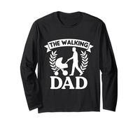 Soon Papa THE WALKING DAD Funny expectant father Long Sleeve T-Shirt