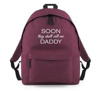 Soon They Call Me Daddy Backpack Rucksack 18L Bag - 42 x 31 x 21cm
