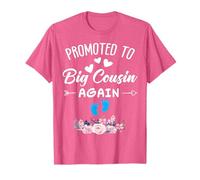 Soon to Be A Cousin Again Promoted to Big Cousin Again Girl T-Shirt