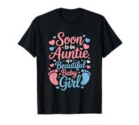 Soon to Be Auntie of a Beautiful Baby Girl, Baby Shower T-Shirt
