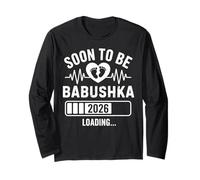 Soon to Be Babushka Loading Pregnancy Announcement 1st Time Long Sleeve T-Shirt