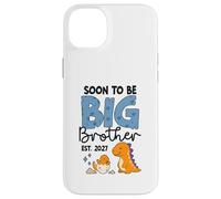 Soon to Be Big Brother 2027 First Time Big Brother Dinosaur Case for iPhone 14 Plus