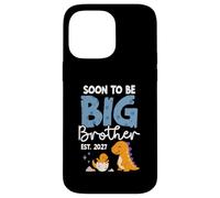 Soon to Be Big Brother 2027 First Time Big Brother Dinosaur Case for iPhone 14 Pro Max