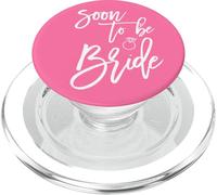 Soon To Be Bride Script Engagement PopSockets PopGrip for MagSafe