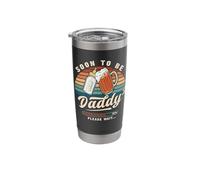 Soon to Be Daddy Again Loading Baby Reveal Stainless Steel Insulated Tumbler