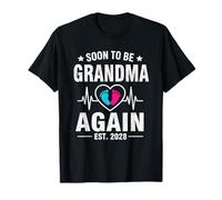 Soon to Be Grandma Again Est. 2028 Pegnancy Announcement T-Shirt