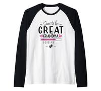 Soon to Be Great Grandma 2027 First Time Great Grandparents Raglan Baseball Tee