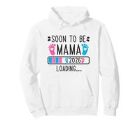 Soon to Be Mama 2026 Loading Pregnancy Announcement 2026 Pullover Hoodie