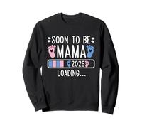 Soon to Be Mama 2026 Loading Pregnancy Announcement 2026 Sweatshirt