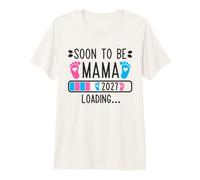 Soon to Be Mama 2027 Loading Pregnancy Announcement 2027 Premium T-Shirt