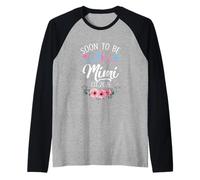 Soon to Be Mimi 2026 First Time Pregnancy Announcement Raglan Baseball Tee