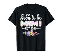 Soon to Be Mimi 2027 Promoted to Mom T-Shirt