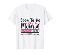 Soon to Be Mom 2026 Loading for Pregnancy Announcement 2026 T-Shirt