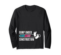 Soon to be Mom BUMP UNDER CONSTRUCTION Funny Mothers Long Sleeve T-Shirt