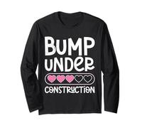Soon to be Mom Bump Under Construction Funny Mothers Long Sleeve T-Shirt