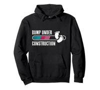 Soon to be Mom BUMP UNDER CONSTRUCTION Funny Mothers Pullover Hoodie