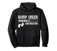 Soon to be Mom BUMP UNDER CONSTRUCTION Funny Mothers Pullover Hoodie