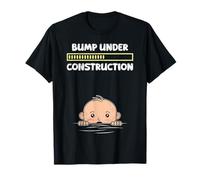 Soon to be Mom Bump Under Construction Funny Mothers T-Shirt