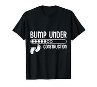Soon to be Mom Bump Under Construction Funny Mothers T-Shirt