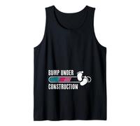Soon to be Mom BUMP UNDER CONSTRUCTION Funny Mothers Tank Top