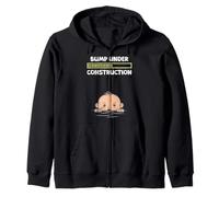 Soon to be Mom BUMP UNDER CONSTRUCTION Funny Mothers Zip Hoodie