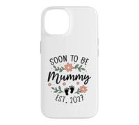 Soon to Be Mummy 2027 First Time Mum Pregnancy Announcement Case for iPhone 14