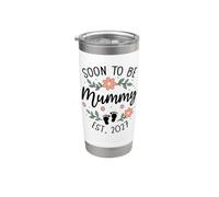 Soon to Be Mummy 2027 First Time Mum Pregnancy Announcement Stainless Steel Insulated Tumbler