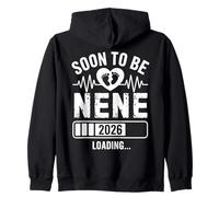Soon to Be Nene 26 Loading Pregnancy Announcement 1st Time Zip Hoodie