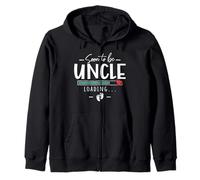 Soon to Be Uncle - 1st Pregnancy Announcement to Brother Zip Hoodie