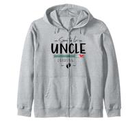 Soon to Be Uncle - 1st Pregnancy Announcement to Brother Zip Hoodie