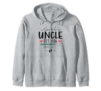 Soon to Be Uncle 2026 1st Pregnancy Announcement to Brother Zip Hoodie