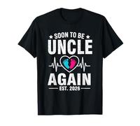Soon to Be Uncle Again Est. 2026 Uncle Pegnancy Announcement T-Shirt