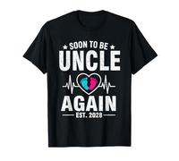 Soon to Be Uncle Again Est. 2028 Uncle Pegnancy Announcement T-Shirt