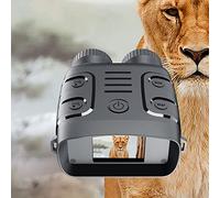 soonbuy Night Vision Binoculars, Night Vision Goggles for Hunting, 5X Digital Zoom 1080P Infrarednight Vision Monocular for Viewing 984ft/300M in 100% Dark black