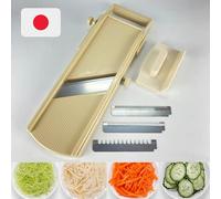 SOONEAR Mandoline Slicer for Vegetable, Fruit [Made in Japan] Kitchen Peelers Japanese Stainless Steel Blade