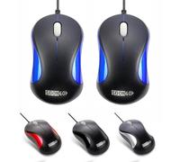 SOONGO Laptop Mouse 2 Pack Suitable for Office and Home Use Compatible computers, laptops, desktops, Windows 7/8/10/XP/11, Vista and Mac blue