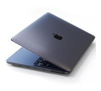 Soonjet for MacBook Pro 13 inch Case [100% Color Match] [Ultra Thin Armor] 2022-2016 M2 M1 A2338 A2289 A2251 A2159 A1989 A1706 A1708 Protective Hard Shell Matte Cover for Laptop - Space Gray Clear