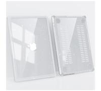Soonjet for MacBook Pro 14 inch Case M5 M4 M3 M2 M1 2026-2021 Laptop Cover | Glitter Clear, TPU Bumper, Military Drop Protection, Shockproof Rugged Hybrid Hard Shell