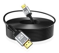 Soonsoonic 4K Fiber Optic HDMI Cable 25M | 18Gbps High Speed Support 4K@60Hz,HDR10,eARC,HDCP2.2 Unidirectional Active Long HDMI 2.0 Cable | for UHD TV Monitor Laptop Xbox PS4/PS5 etc