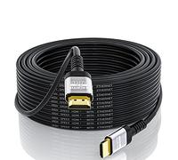 Soonsoonic 4K HDMI Cable 12M | 18Gbps Ultra High Speed HDMI 2.0 Cable & 4K@60Hz HDR 3D ARC HDCP2.2 Ethernet HDMI Cable | for UHD TV Monitor Laptop Xbox PS4/PS5 ect