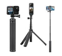 SOONSUN 3-in-1 Waterproof Selfie Stick Tripod for GoPro Action Cameras