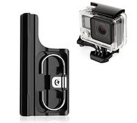 SOONSUN Aluminum Replacement Latch Lock for GoPro Hero 3+ / Hero 4 Housing - Durable Rear Snap Buckle Clip