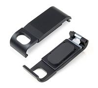 SOONSUN Battery Door for GoPro HERO 13 12 11 10 9 Black, Mission 1 Pro | Aluminum USB Pass-Through Door, Replacement Side Door, Battery Cover with USB-C Charging Port Access