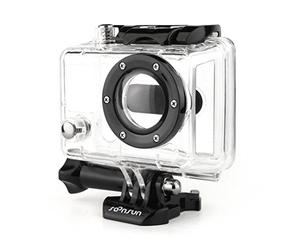SOONSUN Side Open Skeleton Housing Case for GoPro HD Hero 1 & Hero 2, Frame Mount for Audio Recording and Live Streaming Setup