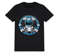 SOOOEC LED T-Shirt Sound Activated Equalizer T Shirt Light Up for Halloween EDM Party Hip Hop Cosplay Concert Costume Birthday DJ Gift Black